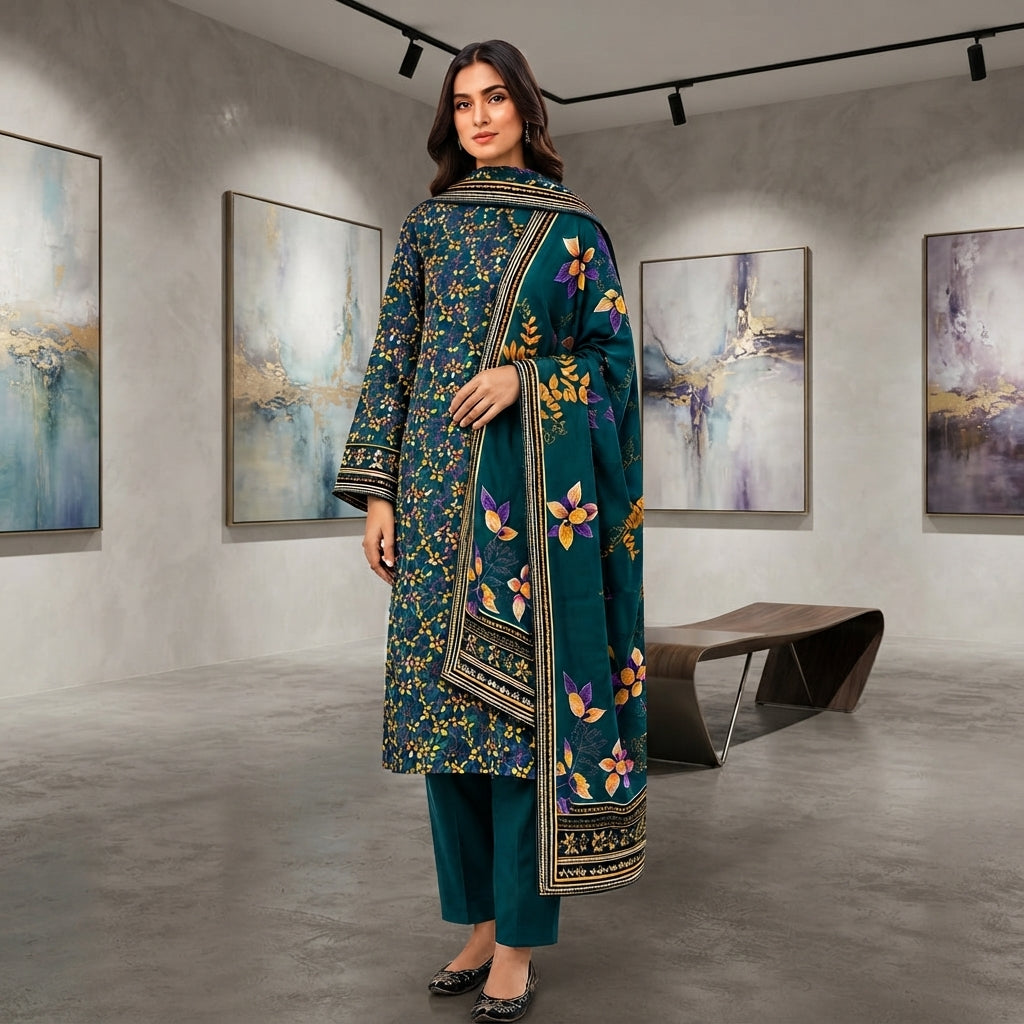 SAPPHIRE - 3 Pcs Printed Lawn Suit | Designed For Fashion Styling