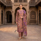IZNIK Embroidered Digital Printed Khaddar 3-Piece Suit