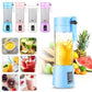 6-Blade Portable USB Blender 380ml – Mini Rechargeable Juicer & Smoothie Maker