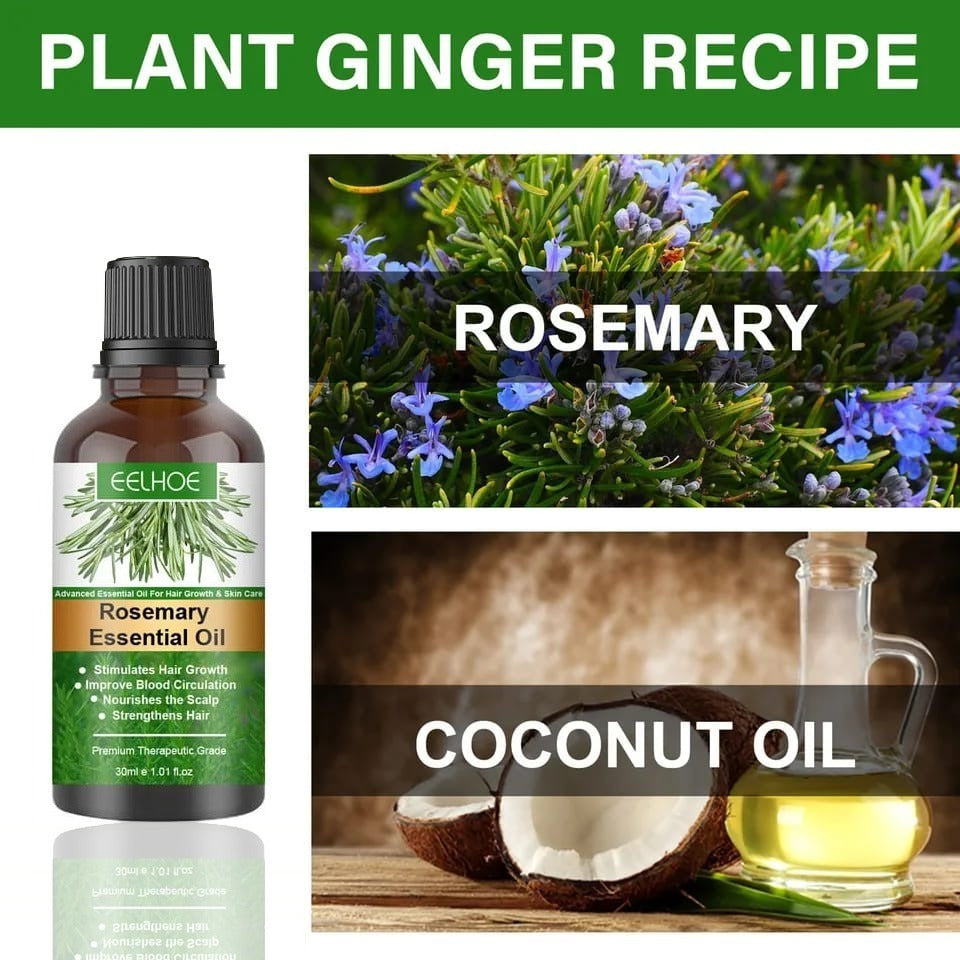 30ml Rosemary Hair Care Essential Oil | Rosemary Essential Hair Oil