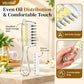 Hair Oil Applicator Comb ||Refillable Oil Dispenser + Scalp Massager