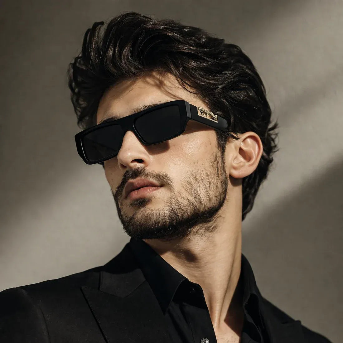 Leopard Logo Sunglasses