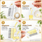 Hair Oil Applicator Comb ||Refillable Oil Dispenser + Scalp Massager