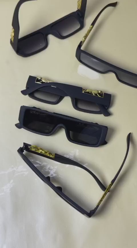 Leopard Logo Sunglasses